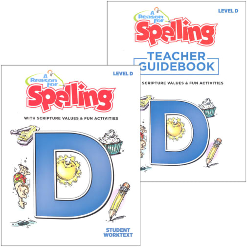 A Reason for Spelling D Homeschool Set (2nd Edition)
