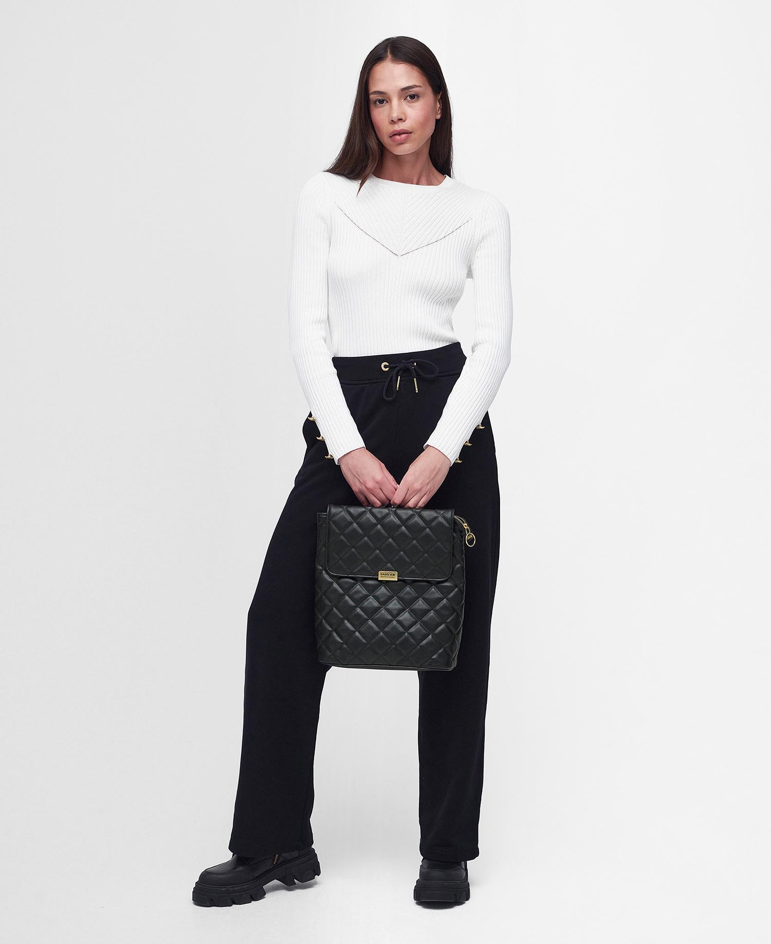 Quilted Hoxton Backpack image number 1