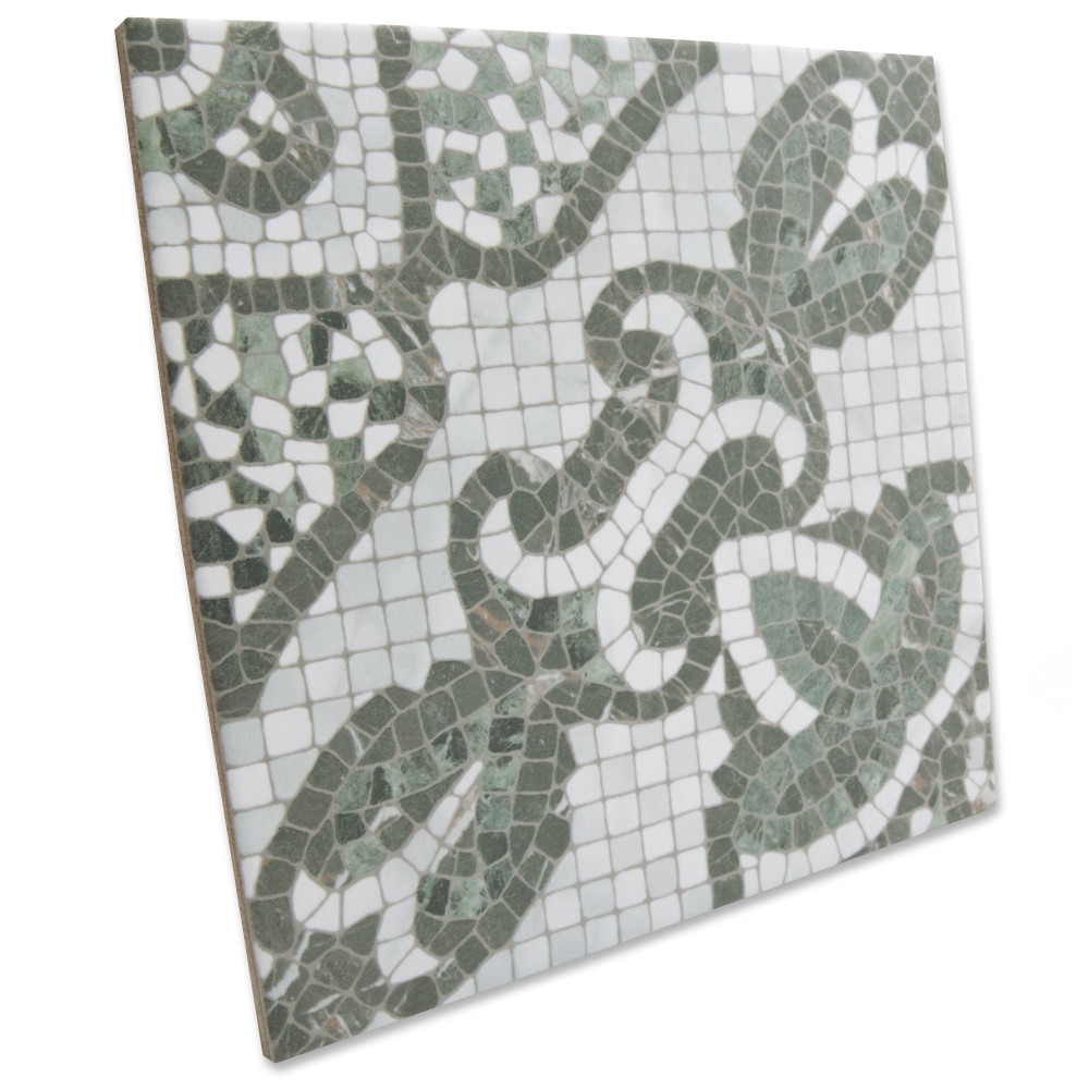 Versailles Mosaico Chateau 7-7/8 in. x 7-7/8 in. Porcelain Floor and Wall Tile