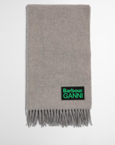 Barbour x GANNI Scarf Camel