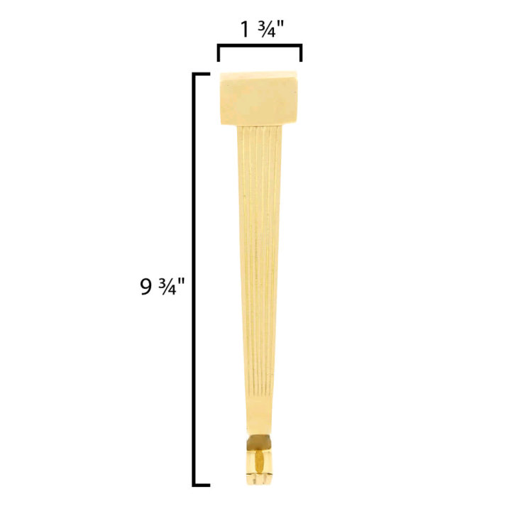 BRASS LEGS W/SCREWS
