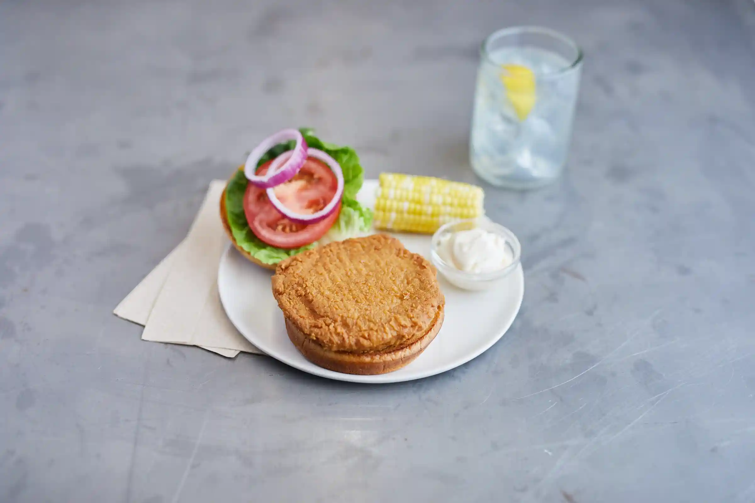 Tyson® Fully Cooked Whole Grain Breaded Chicken Patties, CN, 4.07oz _image_1