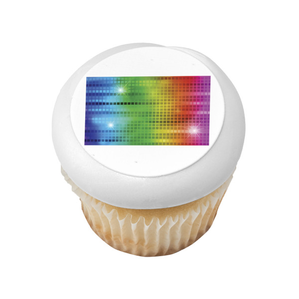 Neon Disco Sheet PhotoCake® Edible Image®