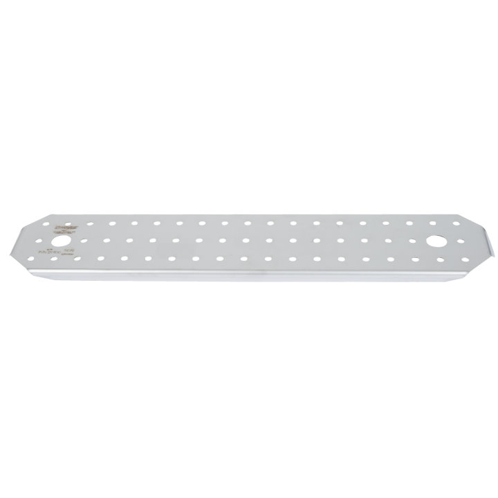 Half-long-size Super Pan V® stainless steel false bottom