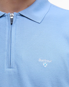 Wadworth Short-Sleeved Polo Shirt Chambray