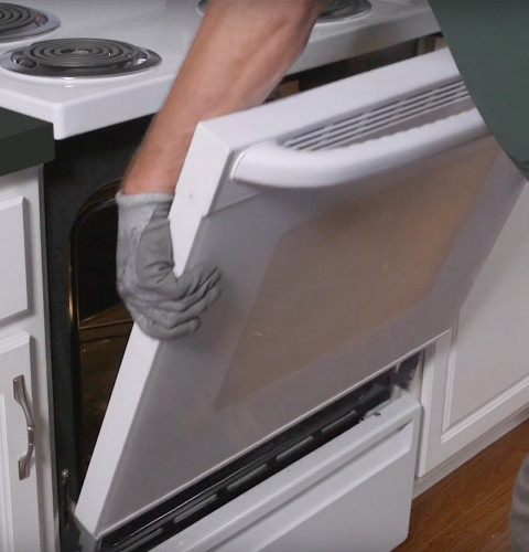How to Remove the Oven Door