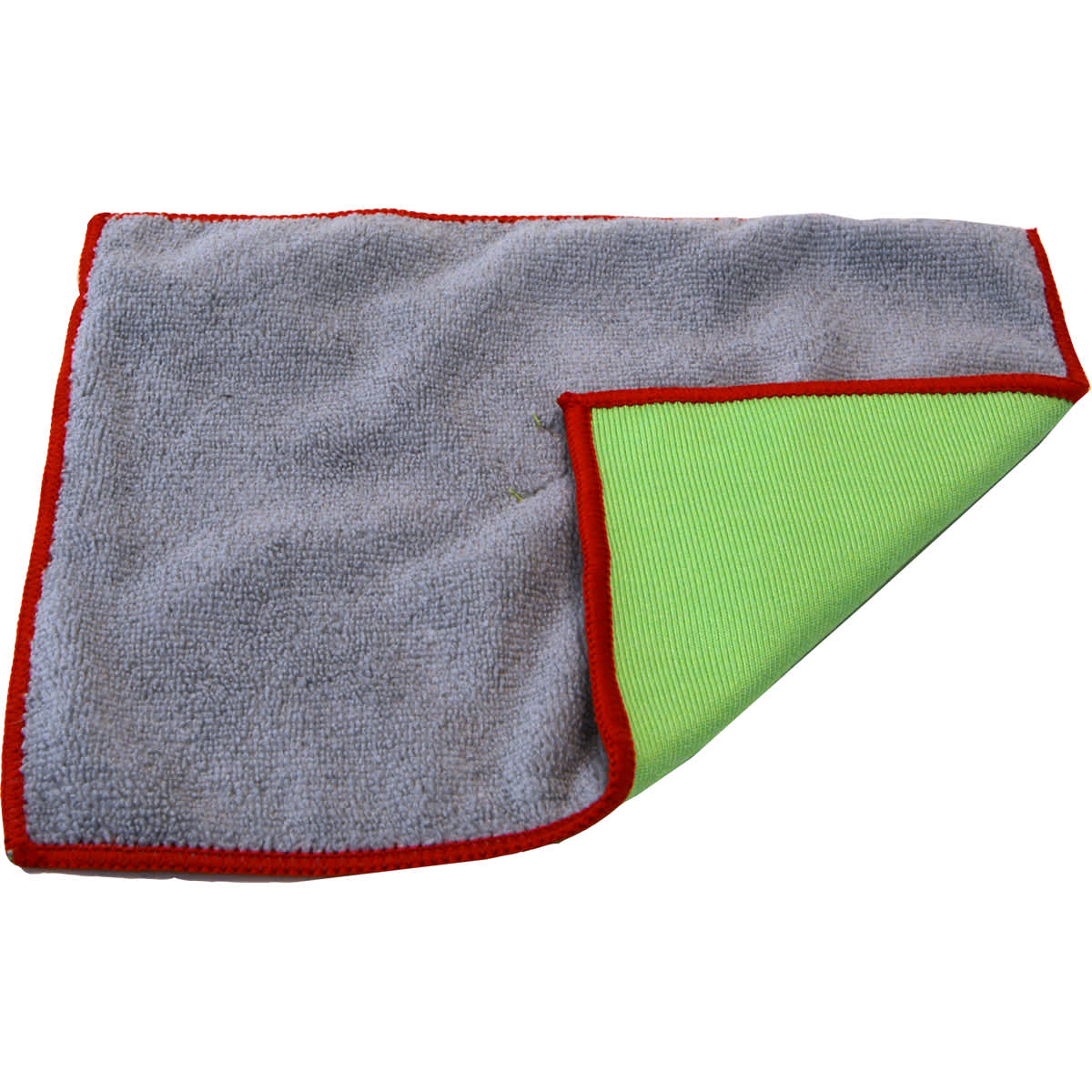 CLOTH MF DBL SIDED 8X10 LRG GY W RD E 4PER PACK