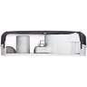 SAJR4000TBK, San Jamar,  Classic Twin 9" Jumbo Bath Tissue Dispenser, 3.25" core, Black