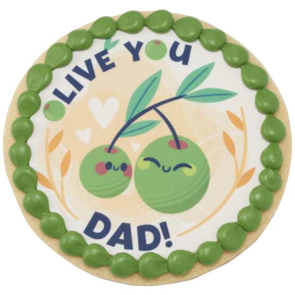 Olive You Dad! PhotoCake® Edible Image®