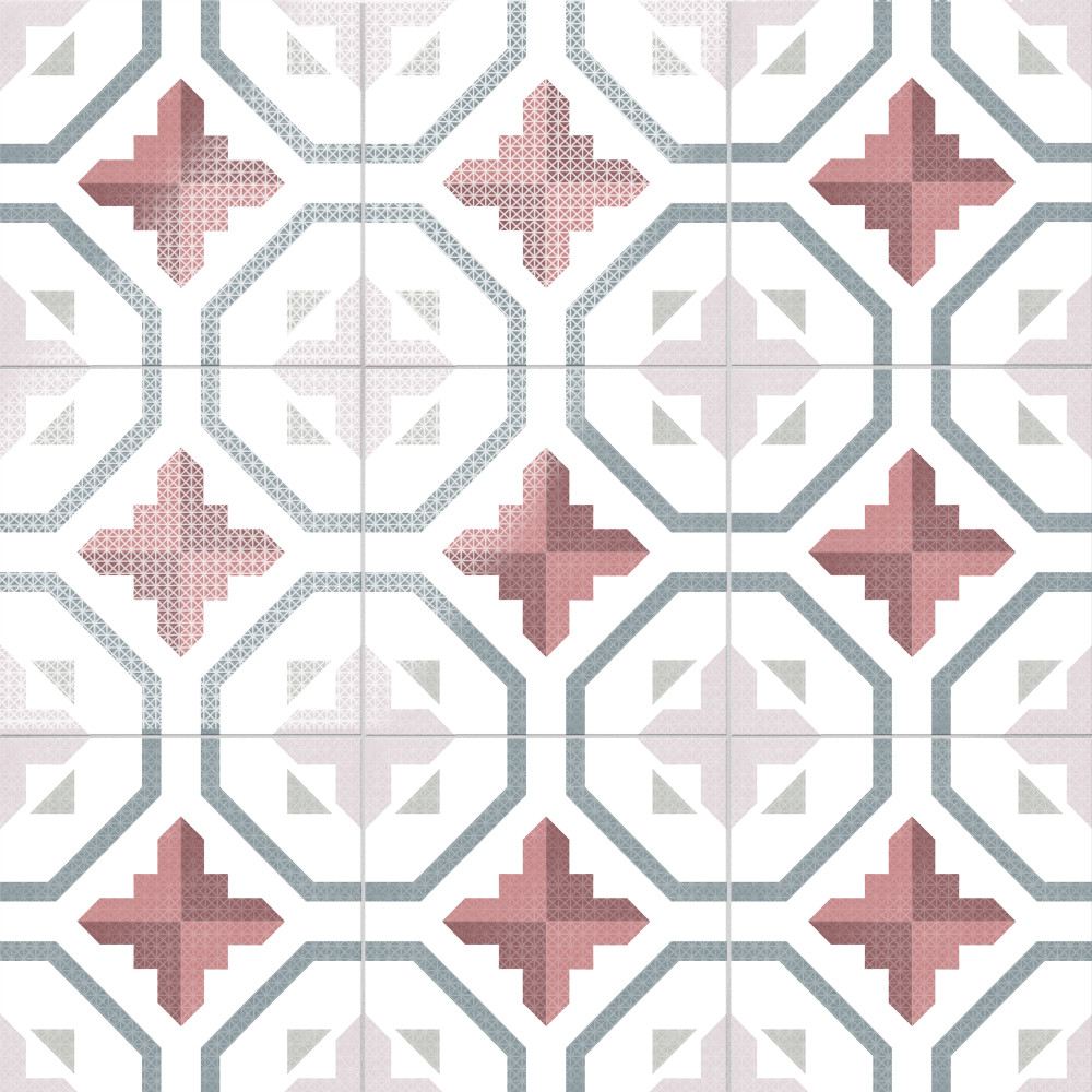 Prisma Rioja 9-3/4 in. x 9-3/4 in. Porcelain Floor and Wall Tile