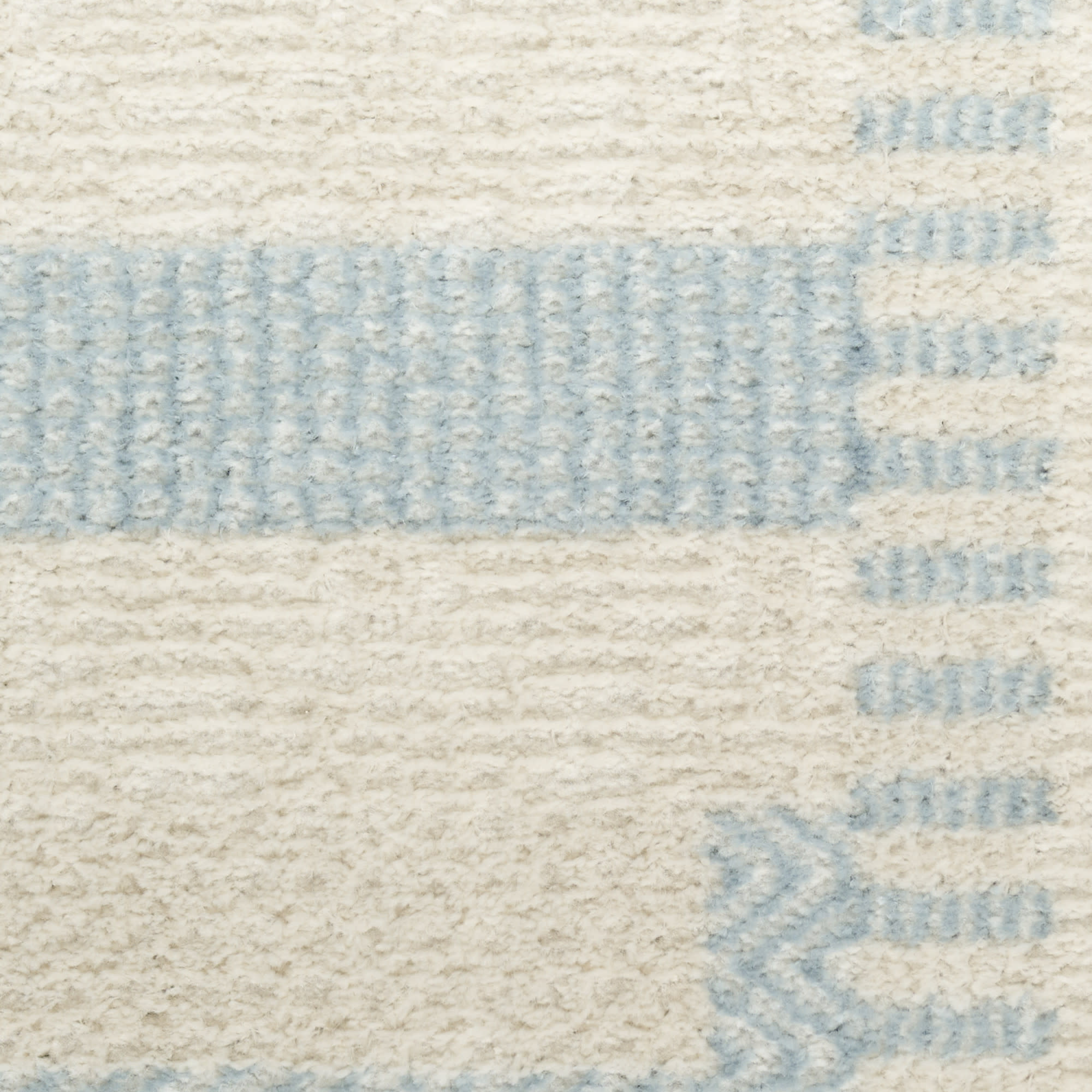 Nourison Nordic 5' x 7' Ivory Blue Modern Indoor Rug