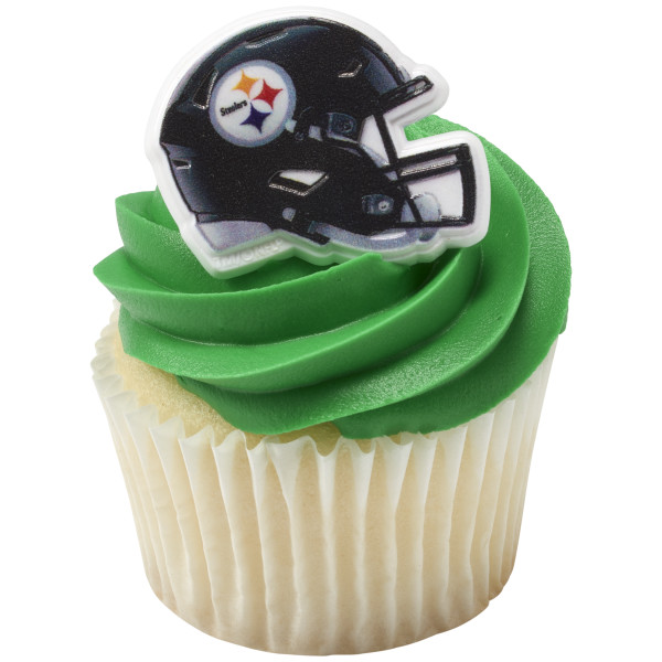 NFL Team Helmet Cupcake Rings