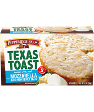 (9.5 ounces) Pepperidge Farm® Mozzarella Monterey Jack Texas Toast, prepared according to package directions