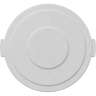 Carlisle, Bronco, Round, Polyethylene, 32 gal, White, Receptacle Lid