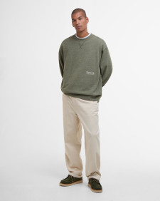 Calton Oversized Sweatshirt Burnt Olive