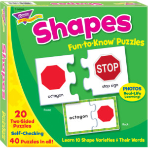 Shapes Fun-to-Know&reg; Puzzles