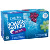 Capri Sun Roarin' Waters Grape Geyser Flavored Water Beverage, 10 ct Box, 6 fl oz Pouches