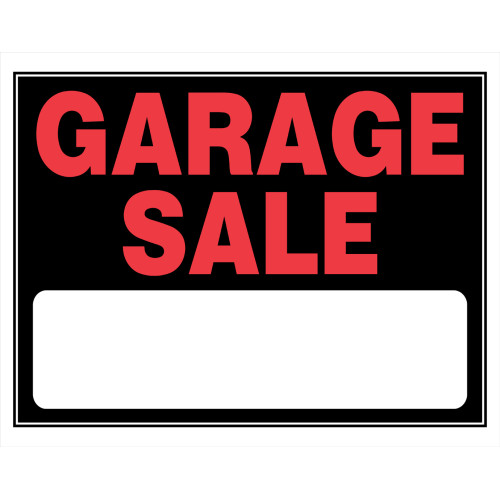 Plastic Garage Sale Sign, 15