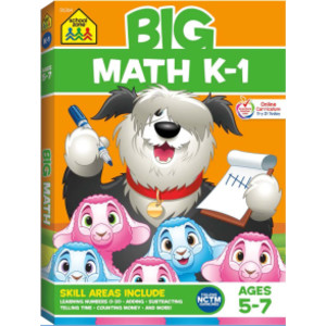 Big Workbook Math, Grades K-1