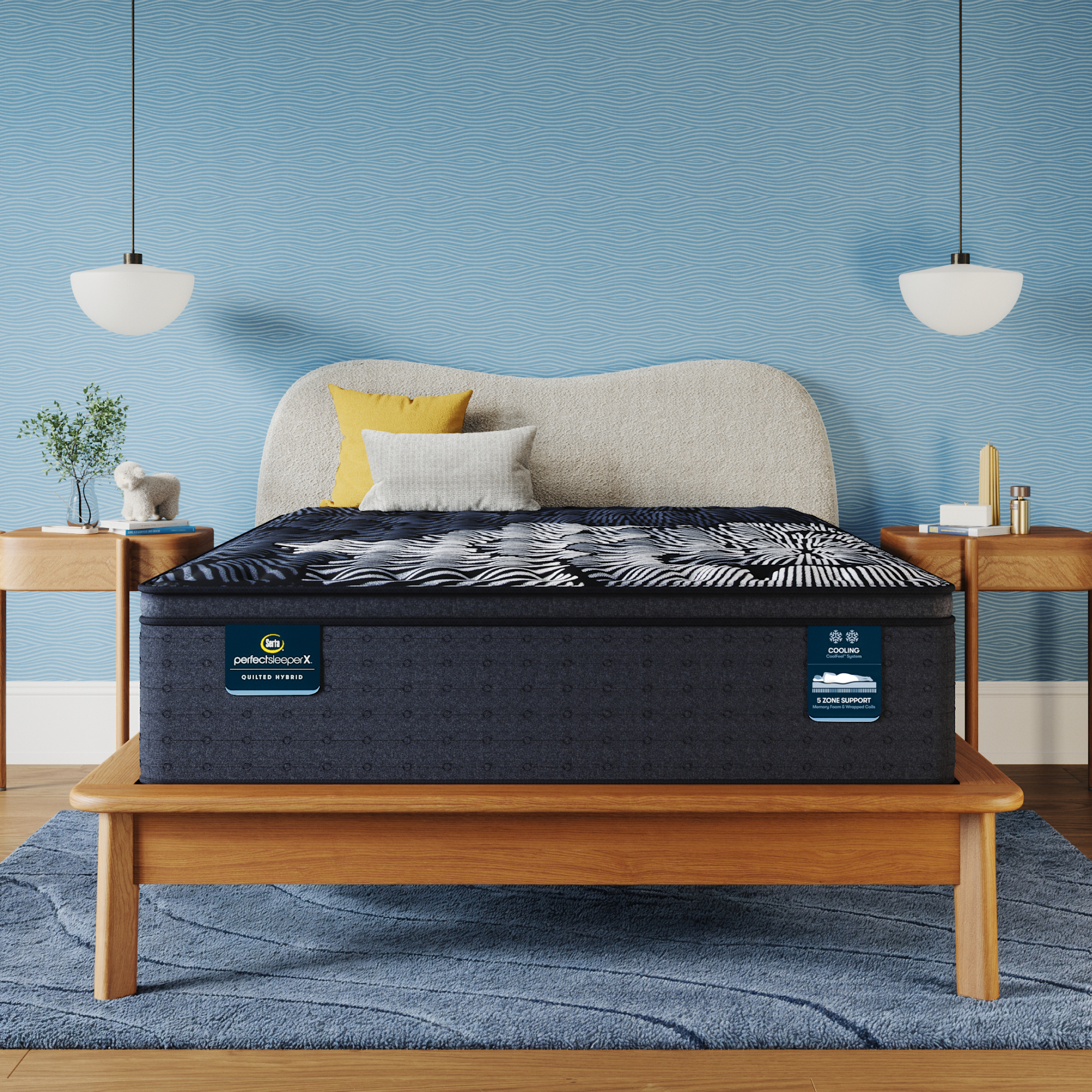 Serta Perfect Sleeper X Max 15.25" Hybrid Firm Pillow Top Mattress