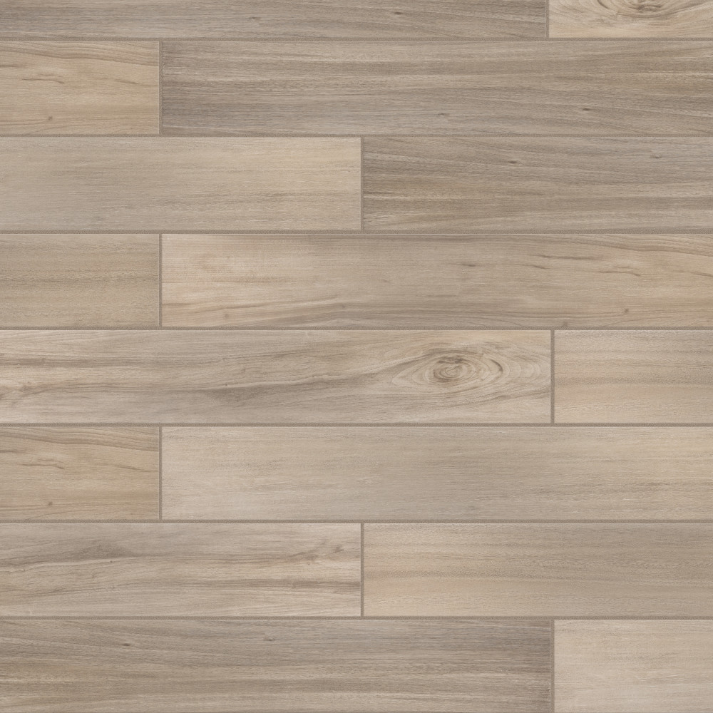 Mt Royale Natural 6x35.5 Rectangle Porcelain Floor and Wall Digital Pattern