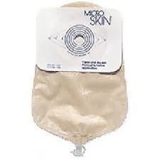 One-Piece Clear Urostomy Pouch, 9 Inch Length, 7/8 Inch Stoma