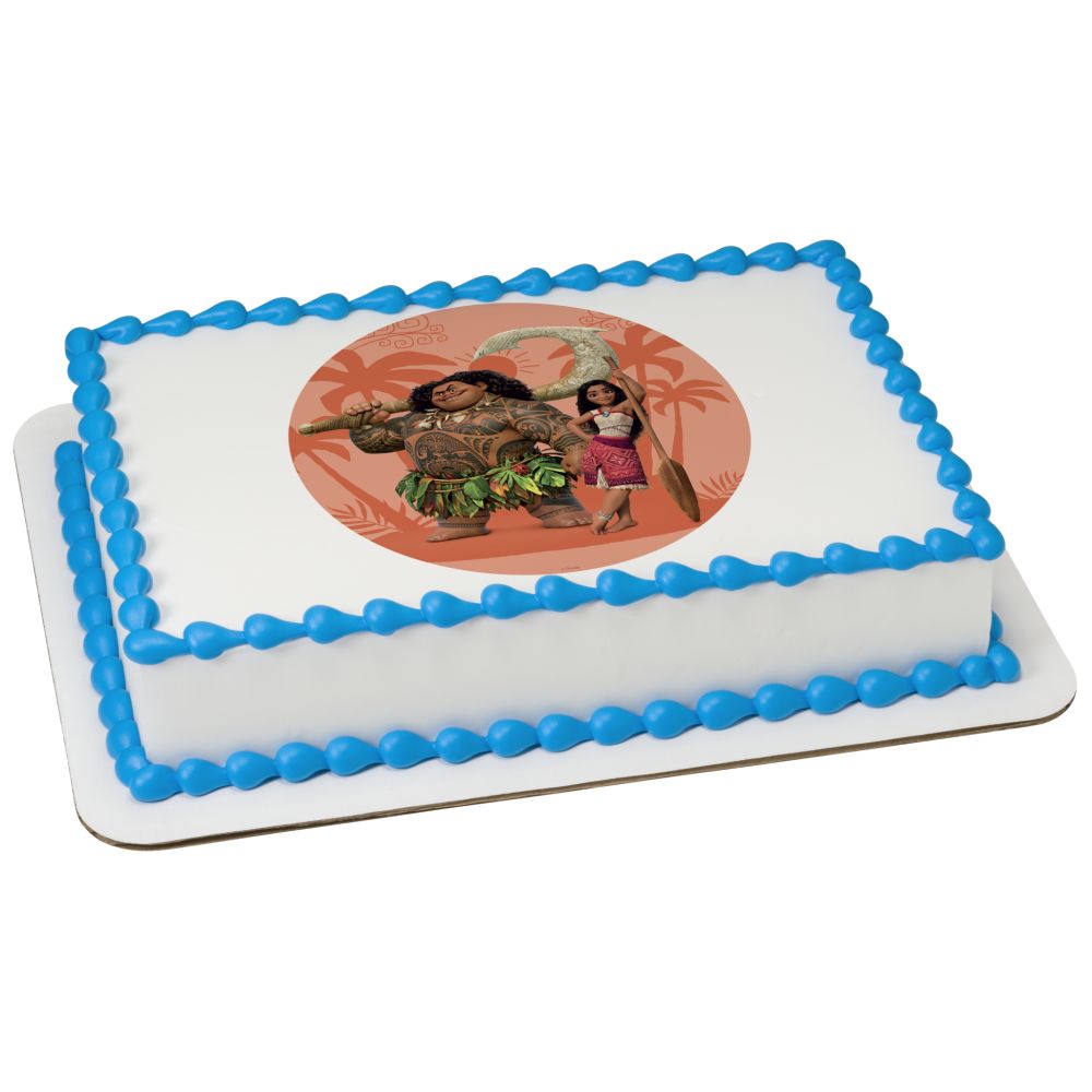 Image Cake Disney's Moana 2 Moana and Maui