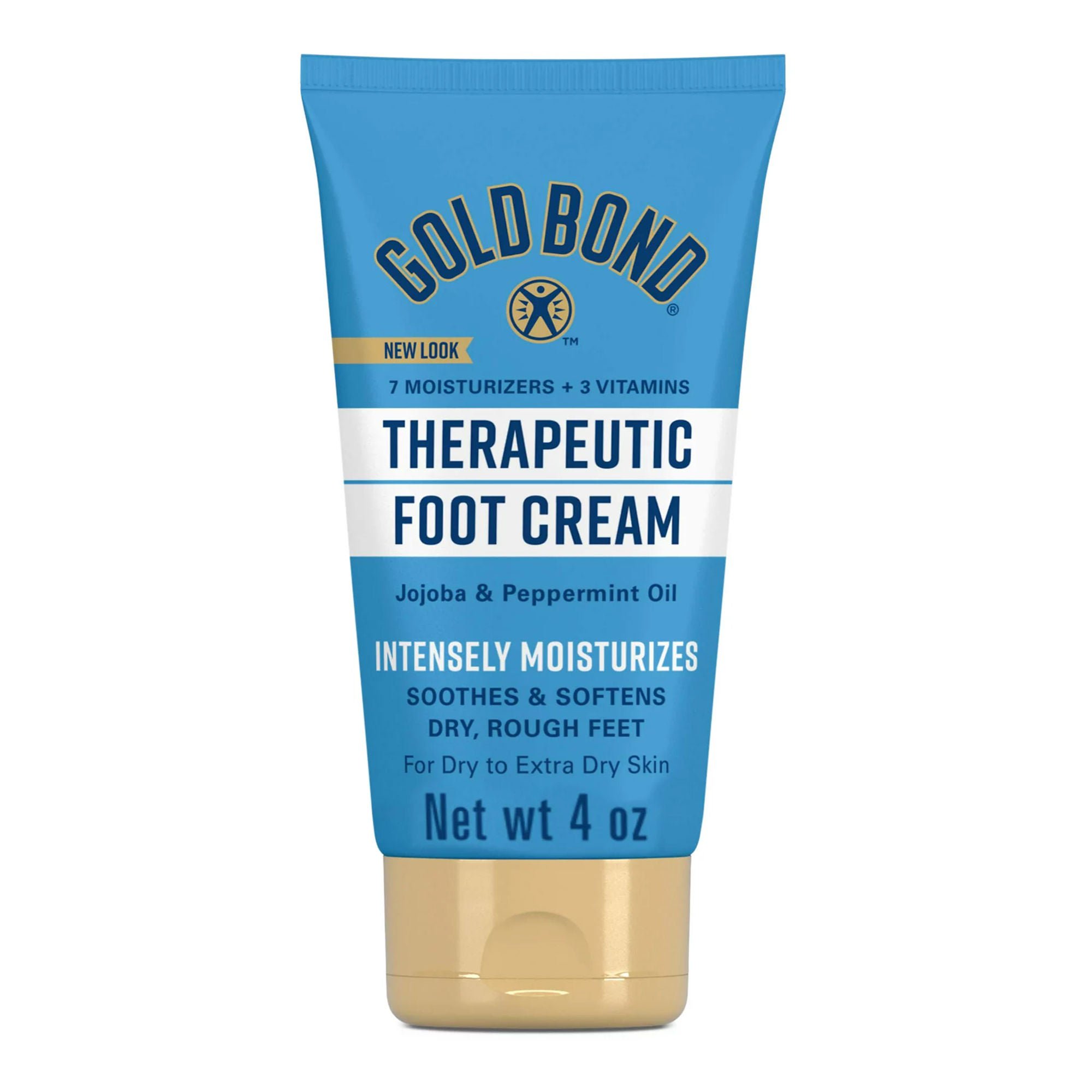 Gold Bond® Therapeutic Foot Cream for Dry to Extra Dry Feet, 4-ounce Tube