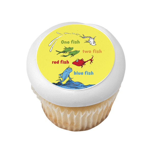 Dr. Seuss One Fish, Two Fish PhotoCake® Edible Image®