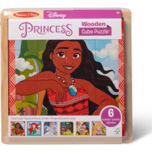Disney Princess Wooden Cube Puzzle