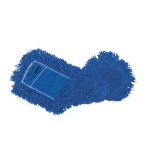 Rubbermaid Commercial, Premium Dust Mops, 24"W, Polyester, Blue, Pocket, Dust Mop