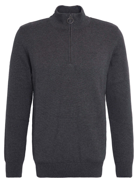 Felpa in cotone con mezza zip Felpa in cotone con mezza zip