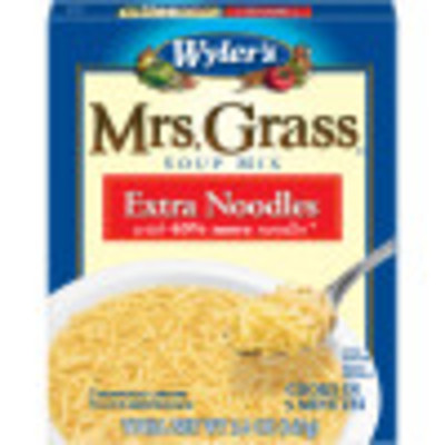 Wyler's(r) Mrs. Grass(r) Extra Noodles Soup Mix 5.2 oz. Box