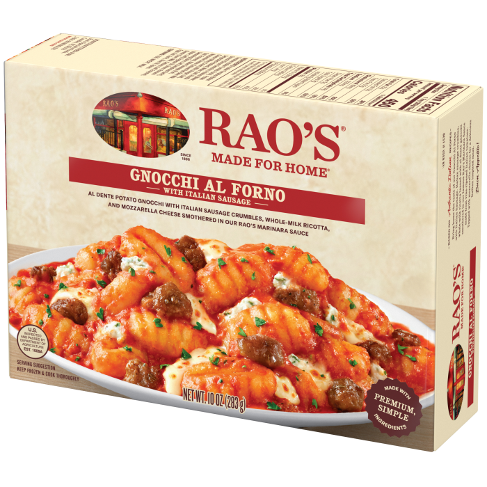 Gnocchi al Forno with Italian Sausage Frozen Meal, 10 oz - Right angle Image