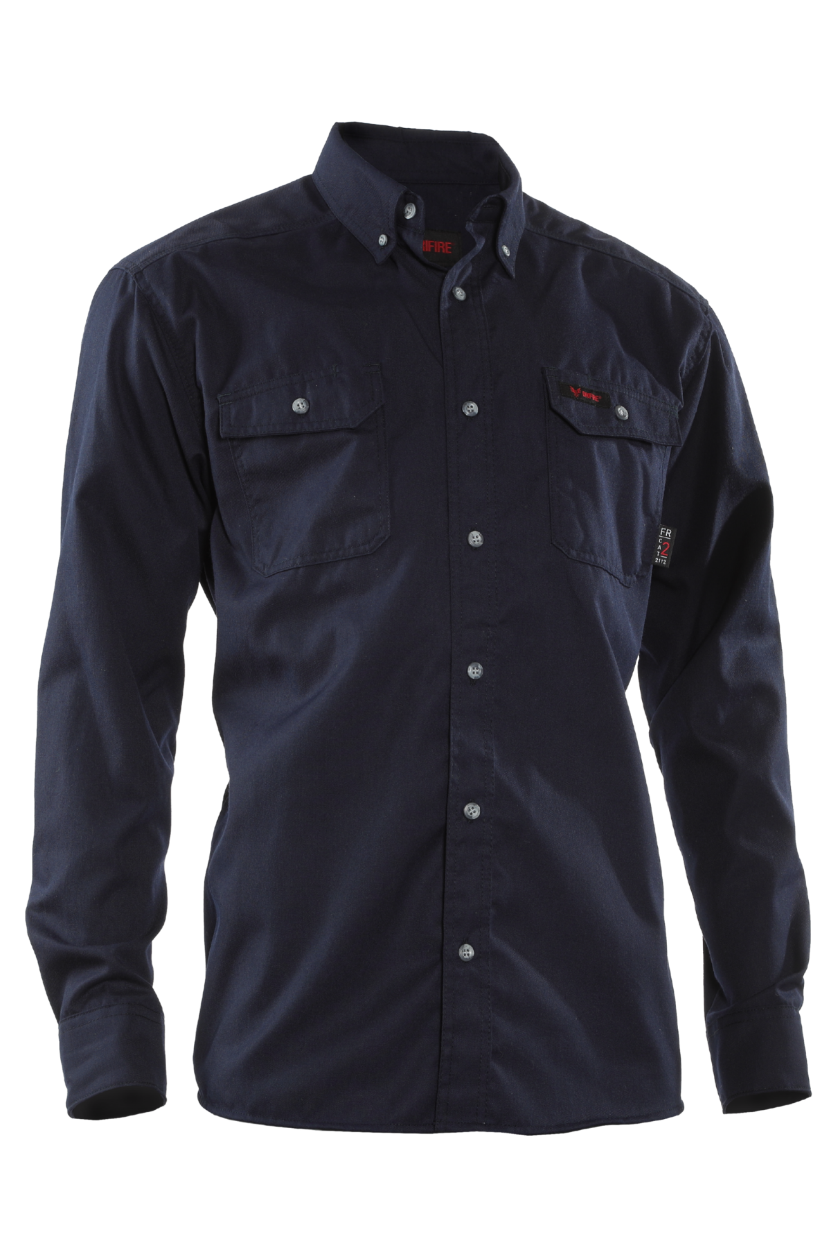 SHR-LT01-NB_DRIFIRE_Horizon Workshirt_Navy-Front_Web.png