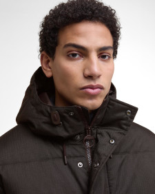 Winter Beaufort Puffer Jacket Dark Oak