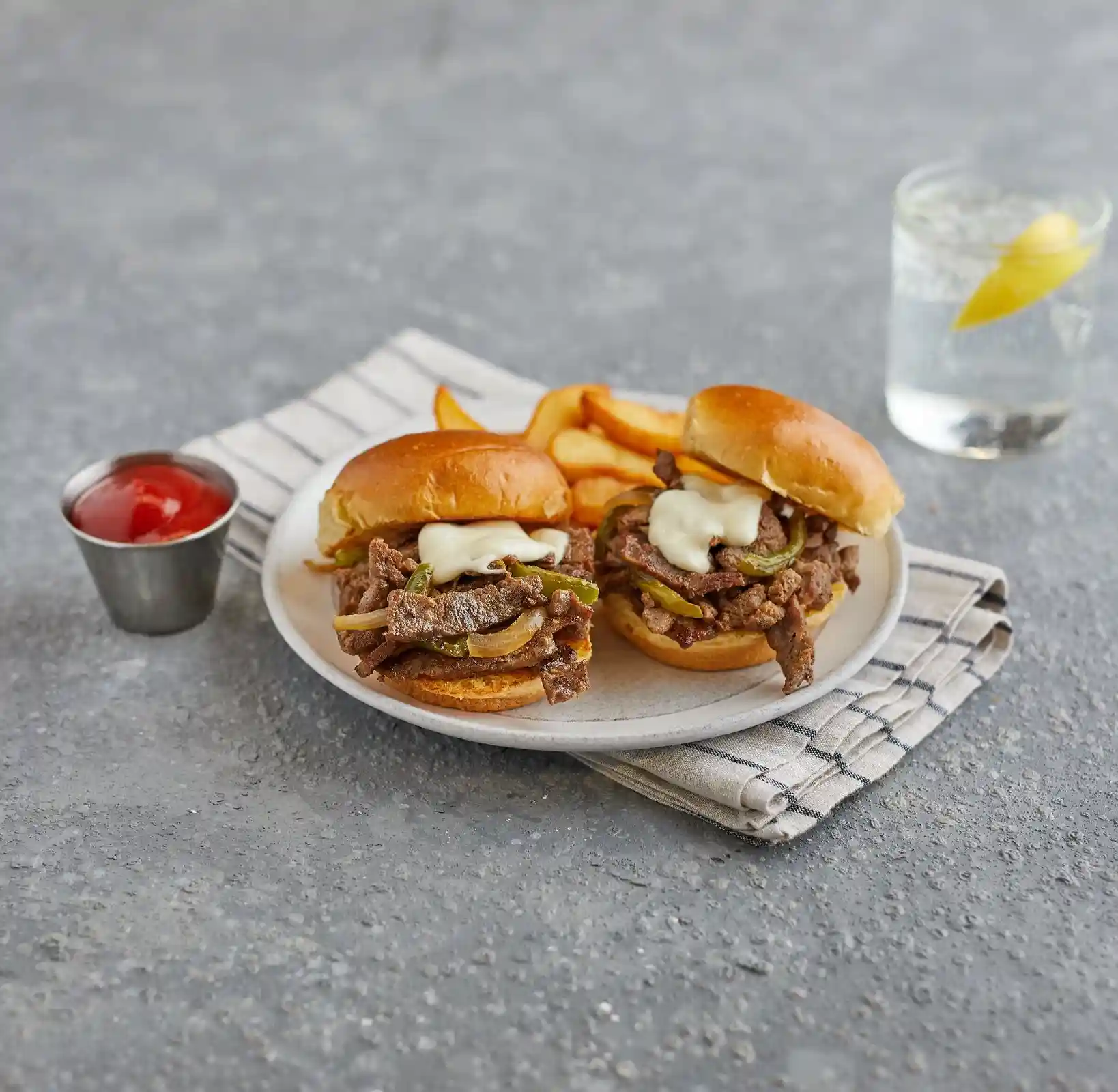 The Original Steak-EZE® Thick Cut BreakAway® Sirloin Beef Steak, Lightly Marinated, 4 oz_image_2