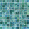 Shibui Turquoise 1×4 Herringbone Mosaic Silk