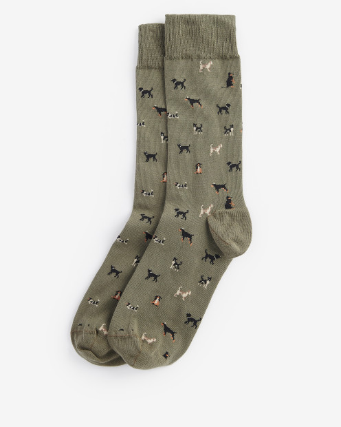 Mavin Socks Mid Olive-Dog