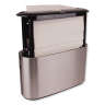 Tork, H2 Xpress Countertop, Multi-fold Folded Towel Dispenser, Stainless Steel