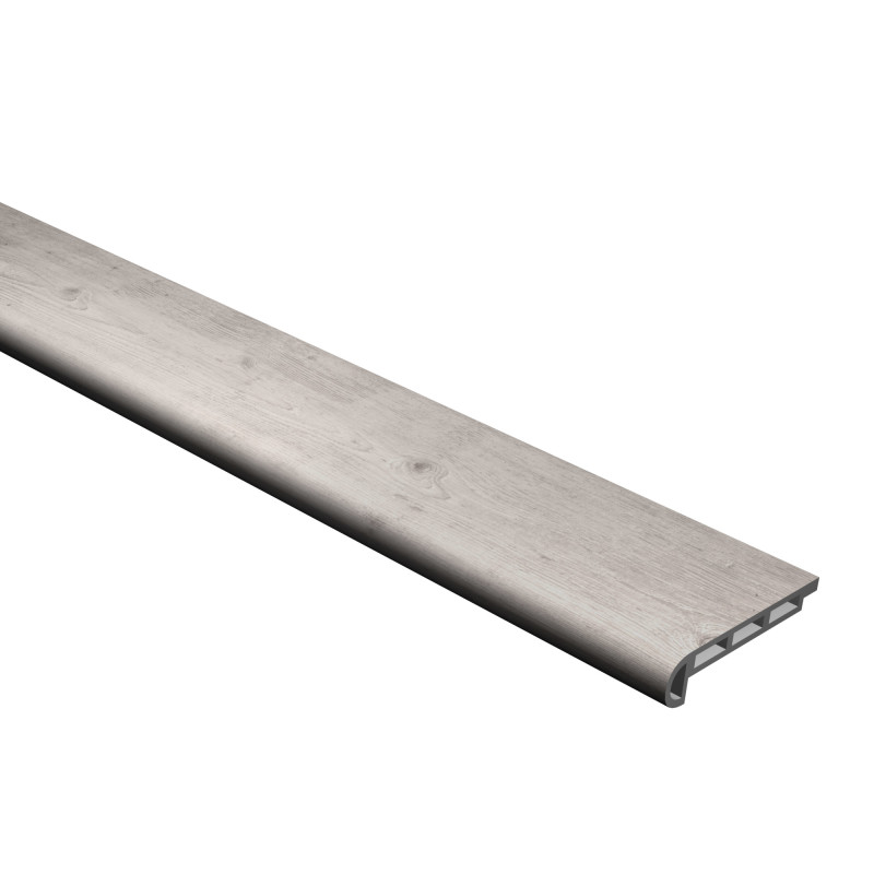 Gray Ash Cali Vinyl Stair Nosing Flush Windansea-0