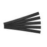 Rubbermaid Commercial, 10", Glass Squeegee Replacement Blade, Black, 5-Pack