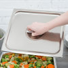 Two-thirds-size Super Pan V® solid stainless steel cover