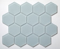 Glass Essentials Oceania 3″ Hexagon Mosaic Matte