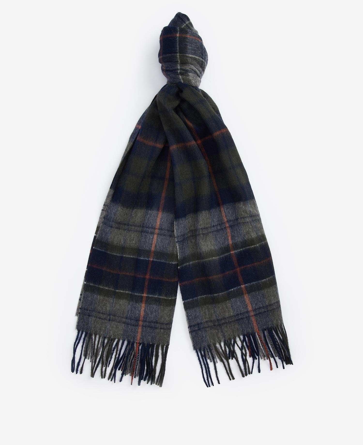 Brack Patchwork Tartan Wool Scarf image number 0