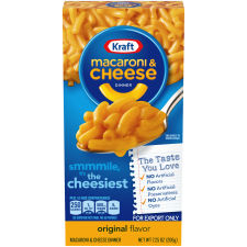 Kraft Original Flavor Macaroni & Cheese Dinner 7.25 oz Box