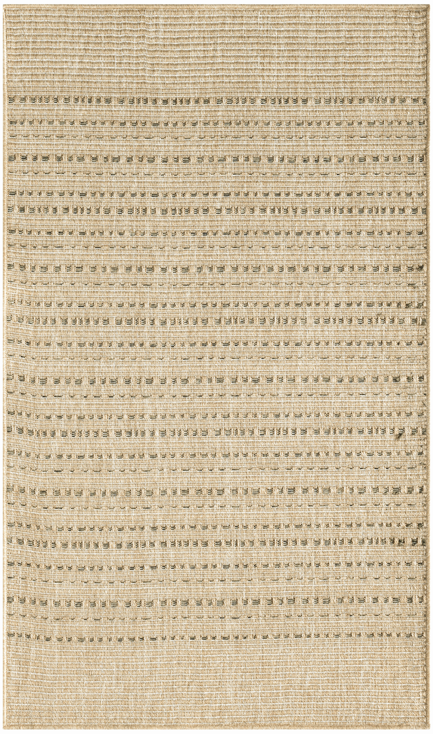 Nourison Tulum 3' x 5' Taupe Outdoor Rug