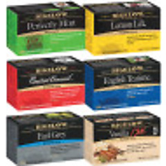 Mixed Case of 6 Bigelow Black Teas - Case of 6 boxes- total of 120 teabags
