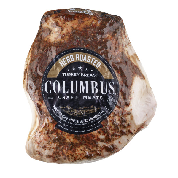 COLUMBUS(r) Herb Roasted Turkey Breast 3/3.5lb . C1CB - Front Center Inner Pack (Hi Res)