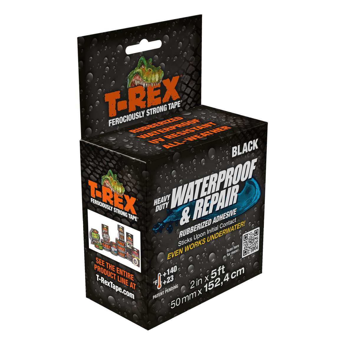 T-Rex® Heavy Duty Waterproof and Repair Tape - 1.88 in. x 5 ft.